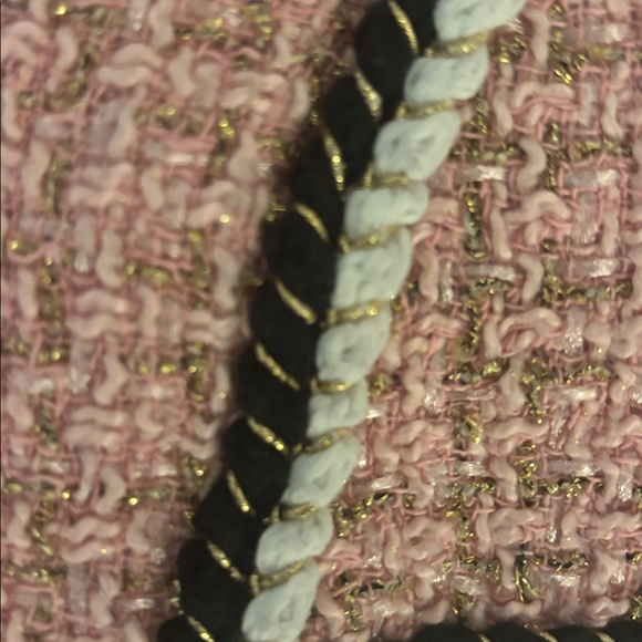 Like Self portrait skort  Tweed Skirt with Pearl buttons - Picture 5 of 5